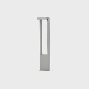 Lonete LED tuinpadverlichting, hoogte 65 cm, steengrijs, IP65 Lindby - Terras - Modern - Aluminium - Hoekig