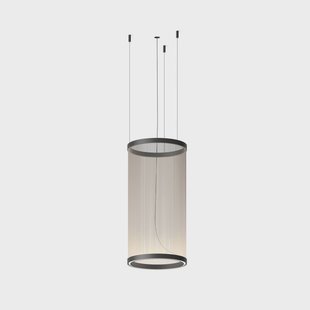 Vibia LED hanglamp ARRAY beige 73 x 37 cm cilinder 927 dimbaar