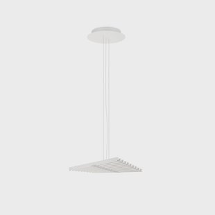 Vibia LED hanglamp RHYTHM, wit, 47 x 45 cm, 927 dimbaar