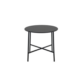 Central Park Bijzettafel Nino Staal Antraciet D50cm