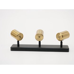 Eglo Opbouwspot Treciminiere - Goud En Zwart - 3xgu10