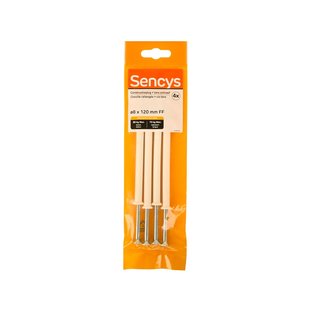 Sencys Plug Voor Raamkozijn Nylon - Diam. 8x120mm - 4 Stuks