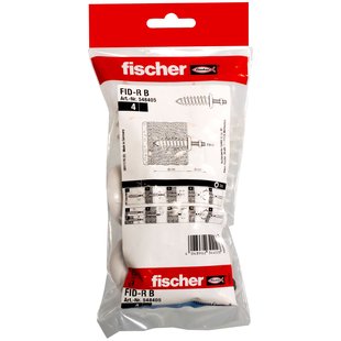 Fischer Isolatiemateriaalplug Fid-r B Kunststof - Diam. 25mm - 4 Stuks