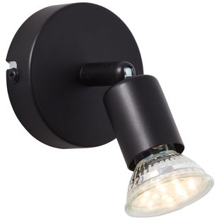 Baseline Opbouwspot Parma - Mat Zwart - Gu10