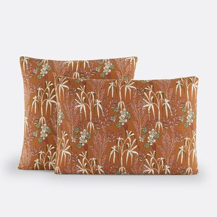 Kussensloop in gewassen katoen, Juliette