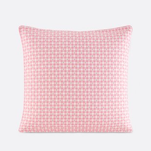 Kussensloop in gewassen katoen, Vichy fleuris