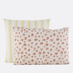 Katoenen kussensloop, luipaardprint, JAVAD