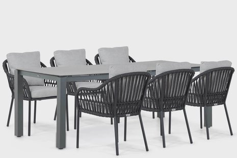 Coco Puerto/Yoko 220 cm dining tuinset 7-delig