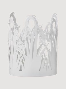 Handgemaakte paaskaarsenhouder Snowdrop