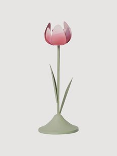 Kandelaar Tulip, H 22 cm
