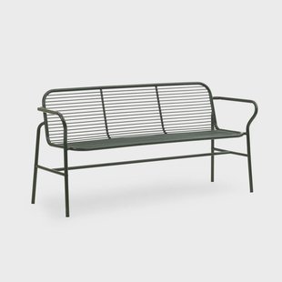 Normann Copenhagen Vig Dining bank Groen