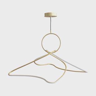 101 Copenhagen Kumo Chandelier Big kroonluchter Brass