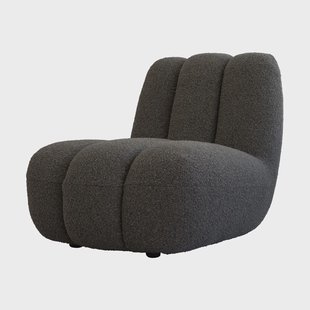 101 Copenhagen Toe loungefauteuil bouclé Deep taupe