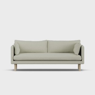 1898 Linnevik sofa Luiza Beige 3981-witgeoliede eiken, 3-zits
