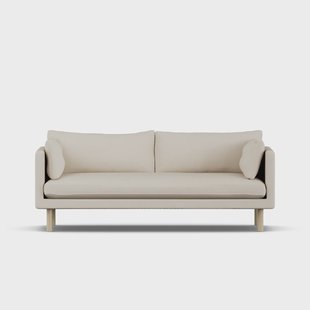 1898 Linnevik sofa Jump Beige 1956-witgeoliede eiken, 3-zits