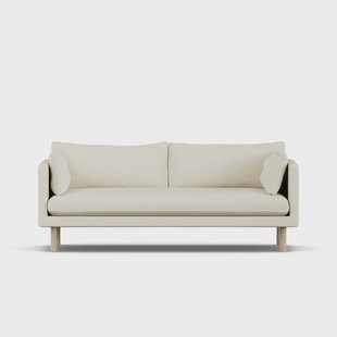 1898 Linnevik sofa Oslo Nature 1540-witgeoliede eiken, 3-zits