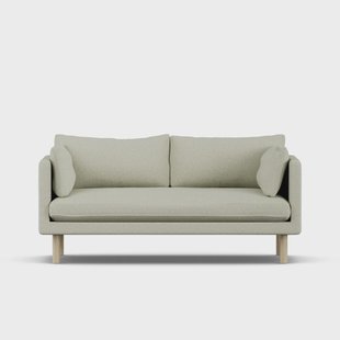 1898 Linnevik sofa Luiza Beige 3981-witgeoliede eiken, 2-zits