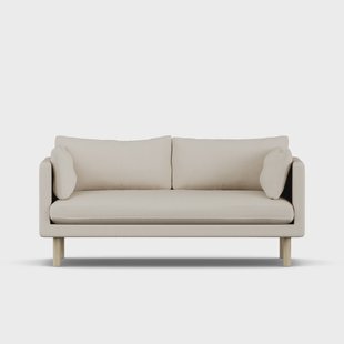 1898 Linnevik sofa Jump Beige 1956-witgeoliede eiken, 2-zits