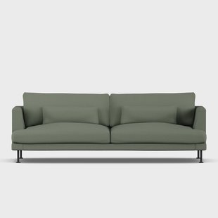 1898 Bredhult sofa Same Forest 6677-zwart staal, 3-zits