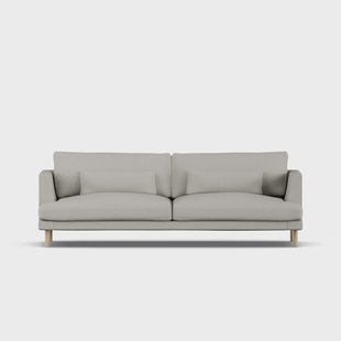 1898 Bredhult sofa Same Grey 6673-witgeoliede eiken, 3-zits