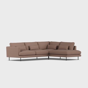 1898 Bredhult sofa Same Rust 6675-zwart staal, 3-zits A1