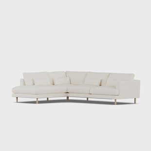 1898 Bredhult sofa Jump Off White 1954-witgeoliede eiken, 3-zits A2