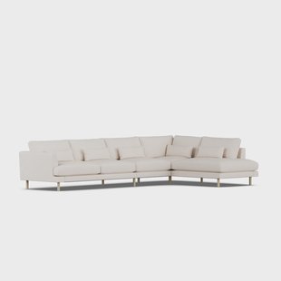 1898 Bredhult sofa Same Off White 6671-witgeoliede eiken, 4-zits B1