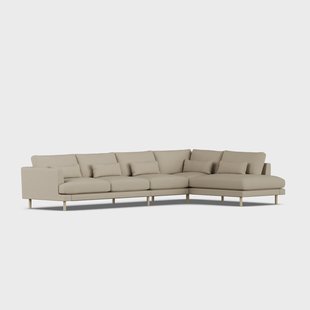 1898 Bredhult sofa Same Sand 6672-witgeoliede eiken, 4-zits B1