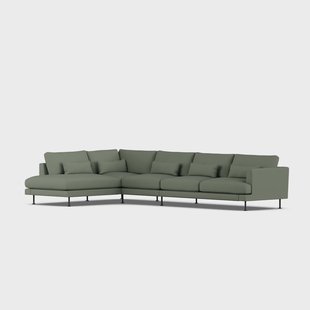 1898 Bredhult sofa Same Forest 6677-zwart staal, 4-zits B2
