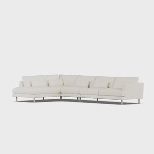 1898 Bredhult sofa Jump Off White 1954-witgeoliede eiken, 4-zits B2