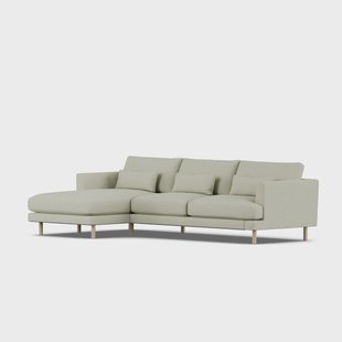 1898 Bredhult sofa Luiza Beige 3981-witgeoliede eiken, 2,5-zits C2