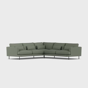 1898 Bredhult sofa Same Forest 6677-zwart staal, hoekbank F