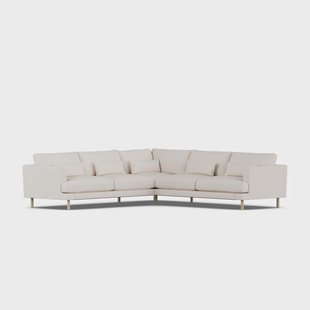 1898 Bredhult sofa Same Off White 6671-witgeoliede eiken, hoekbank F