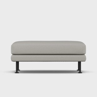 1898 Bredhult voetenbank Same Grey 6673-zwart staal