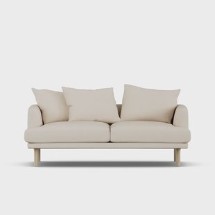 1898 Sjövik sofa Same Beige 6670-witgeoliede eiken, 2,5-zits