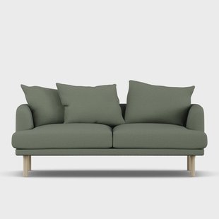 1898 Sjövik sofa Same Forest 6677-witgeoliede eiken, 2,5-zits