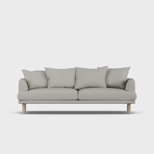1898 Sjövik sofa Same Grey 6673-witgeoliede eiken, 3-zits