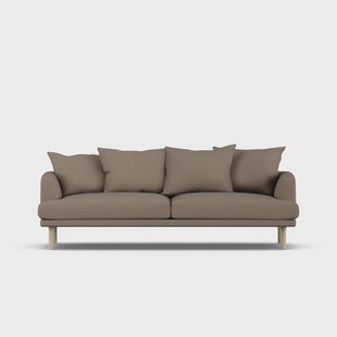 1898 Sjövik sofa Same Mole 6674-witgeoliede eiken, 3-zits