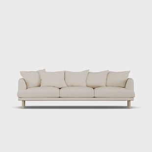 1898 Sjövik sofa Same Beige 6670-witgeoliede eiken, 3,5-zits