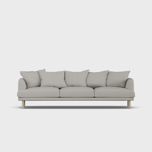 1898 Sjövik sofa Same Grey 6673-witgeoliede eiken, 3,5-zits