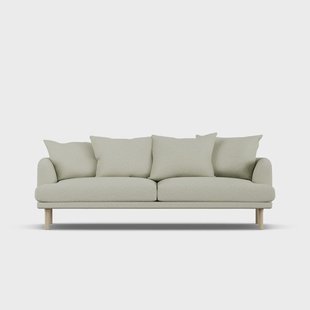 1898 Sjövik sofa Luiza Beige 3981-witgeoliede eiken, 3-zits