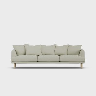 1898 Sjövik sofa Luiza Beige 3981-witgeoliede eiken, 3,5-zits