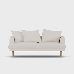 1898 Sjövik sofa Caleido Beige 9600-witgeoliede eiken, 2,5-zits