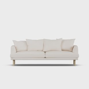 1898 Sjövik sofa Caleido Beige 9600-witgeoliede eiken, 3-zits