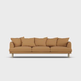 1898 Sjövik sofa Jump Honey 1959-witgeoliede eiken, 3,5-zits