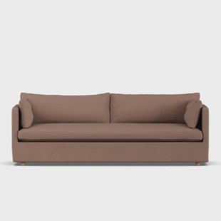 1898 Linnevik sofa Same Rust 6675-witgeoliede eiken, 4-zits, met rok