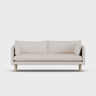 1898 Linnevik sofa Same Off White 6671-witgeoliede eiken, 3-zits