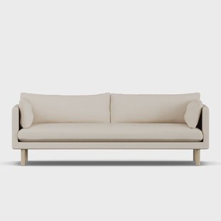 1898 Linnevik sofa Same Beige 6670-witgeoliede eiken, 4-zits