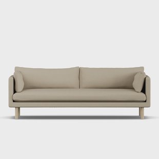 1898 Linnevik sofa Same Sand 6672-witgeoliede eiken, 4-zits