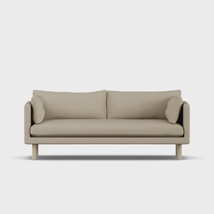 1898 Linnevik sofa Same Sand 6672-witgeoliede eiken, 3-zits